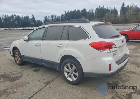 2013 Subaru Outback 2.5I Premium из США, поврежденный, VIN 4S4BRBGC5D3298216